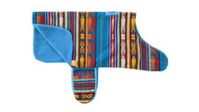 Cargar imagen en el visor de la galería, PONCHOS PARA MASCOTAS QUITO SKY BLUE ELABORADO EN OTAVALO EN ECUADOR