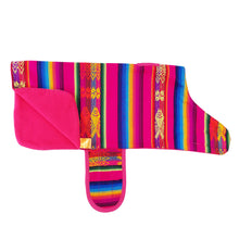 Cargar imagen en el visor de la galería, Poncho poncho de mascotas PONCHO DE MASCOTAS DE MODELO CLÁSICO FUCSIA KiruPets www.kirupets.com