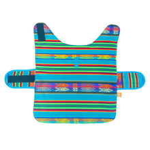 Cargar imagen en el visor de la galería, Ponchos para mascotas PONCHOS PARA MASCOTAS CLÁSICO TURQUESA ELABORADO EN OTAVALO EN ECUADOR KiruPets www.kirupets.com