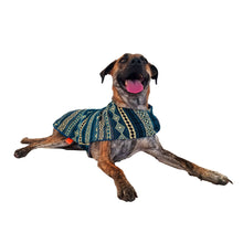 Cargar imagen en el visor de la galería, Poncho poncho para mascotas de Otavalo PONCHO PARA MASCOTAS DE OTAVALO EN ECUADOR. MODELO CLÁSICO FUCSIA KiruPets www.kirupets.com